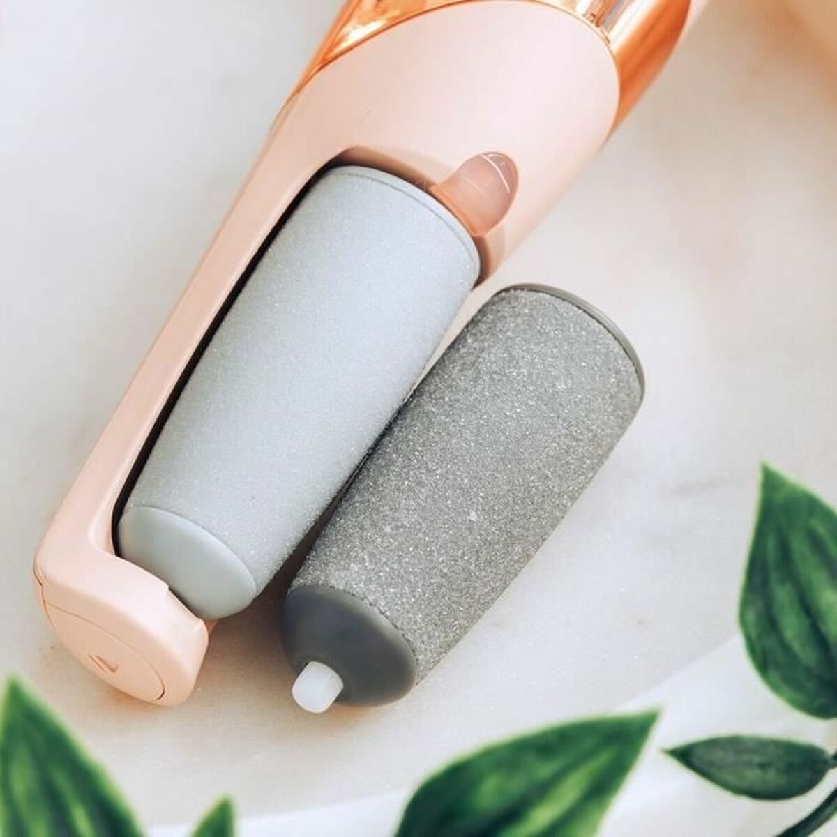 Removedor de Calos Eléctrico FLAWLESS Pedi Cor de Rosa
